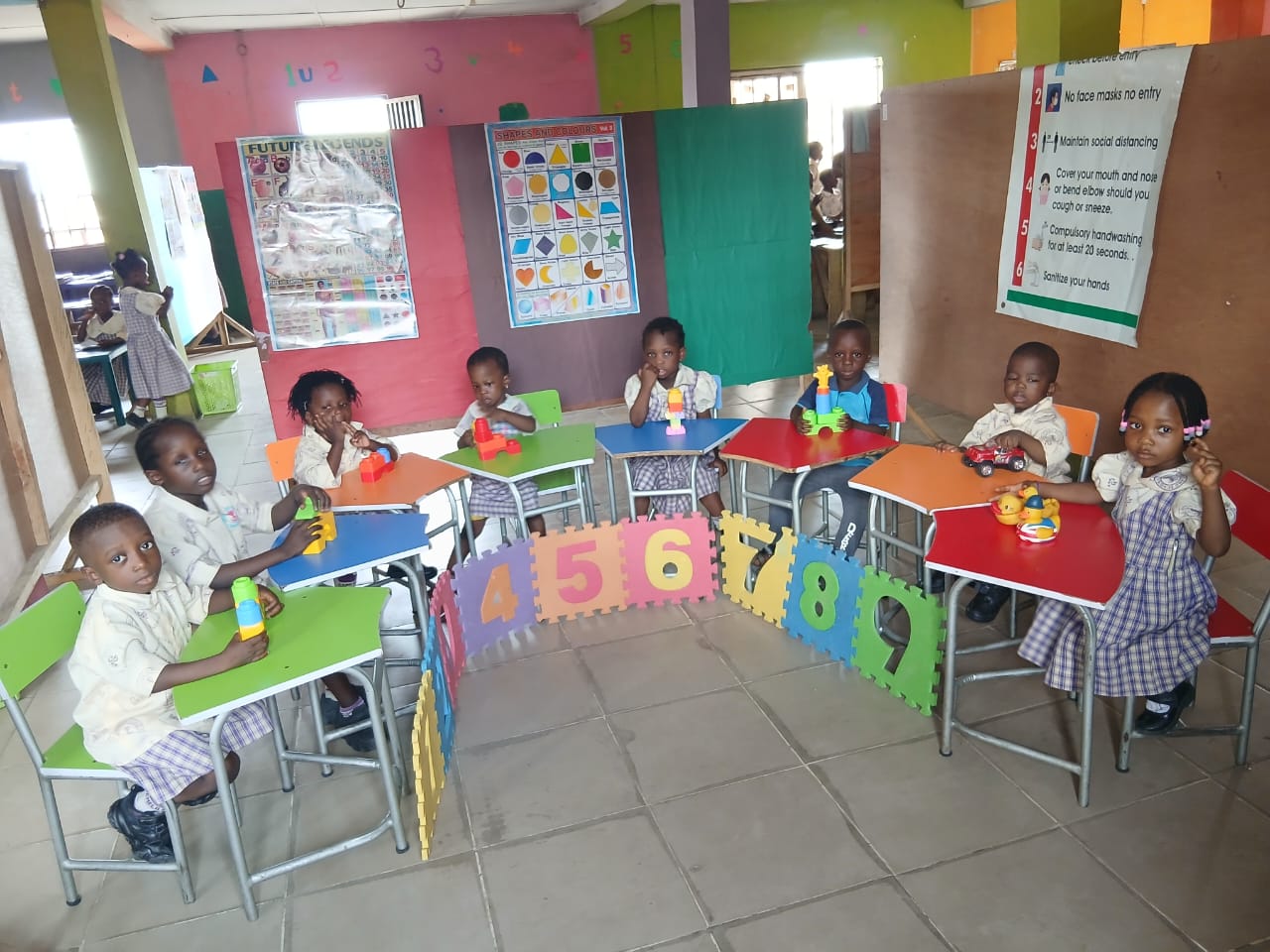 Cheliland School Students Smiling